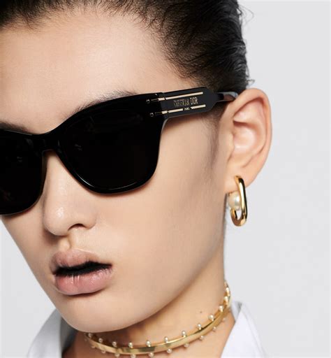 dior 2021 sunglasses|DiorSignature B4I Black Butterfly Sunglasses .